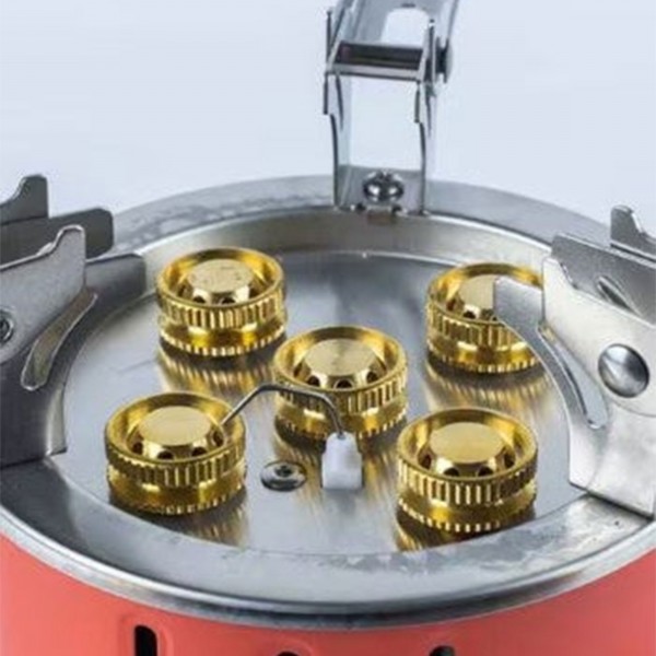 موقد غاز 5 عين للتخييم بضمان عامين