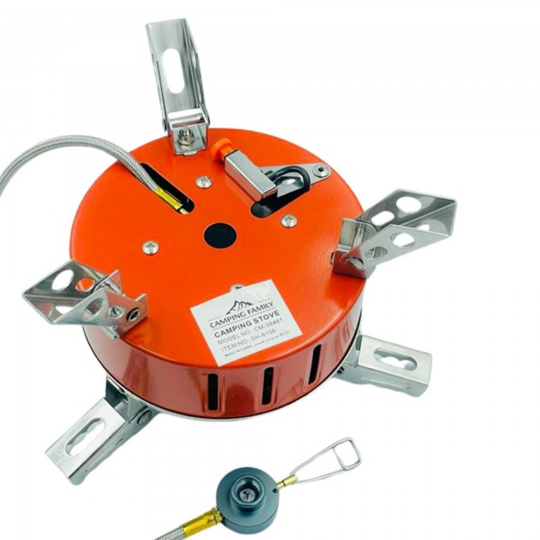 موقد غاز 5 عين للتخييم بضمان عامين