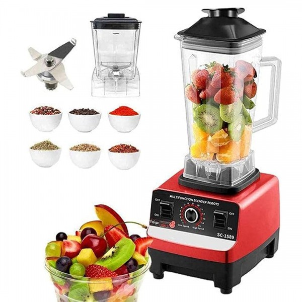 خلاط 5500 واط مع مطحنة بضمان 6 شهور