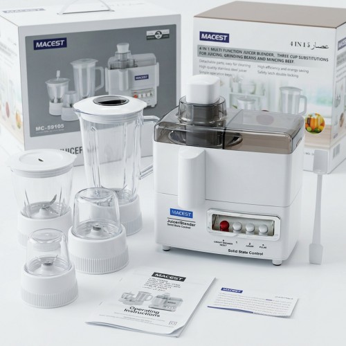 خلاط 4 1 متعدد الاستخدام بضمان عامين