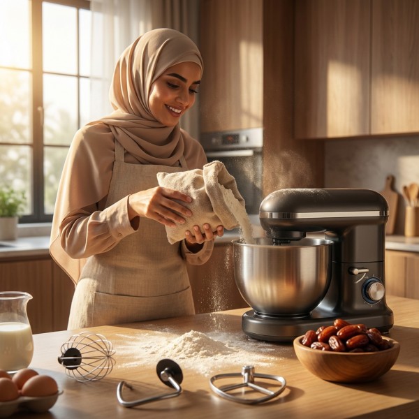 خلاط و عجان للخلط السريع