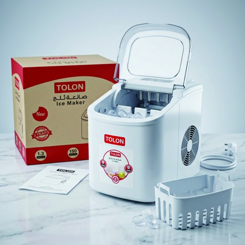 ماكينة ثلج محمولة سريعة 9 مكعبات بضمان عامين