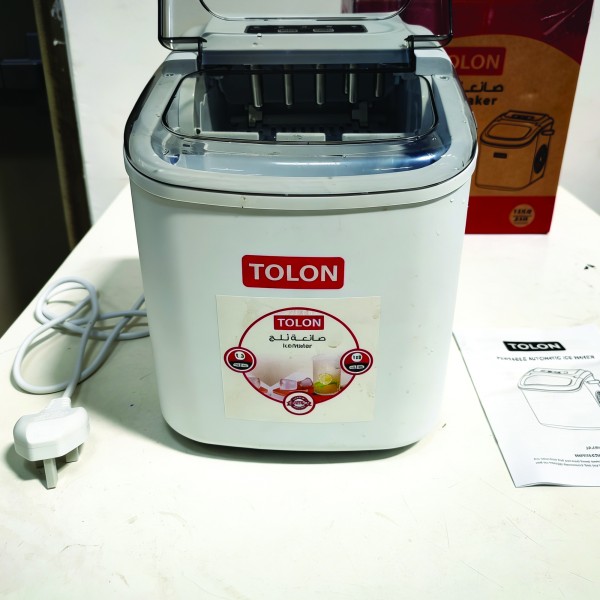 ماكينة ثلج محمولة سريعة 9 مكعبات بضمان عامين