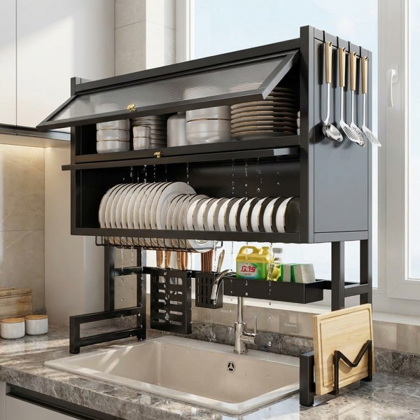 منظم و مجفف اطباق و المطبخ 2 دور