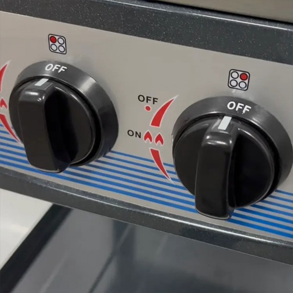 موقد غاز 4 عين مع أستاند الموقد متعدد ألاستخدام بضمان عامين