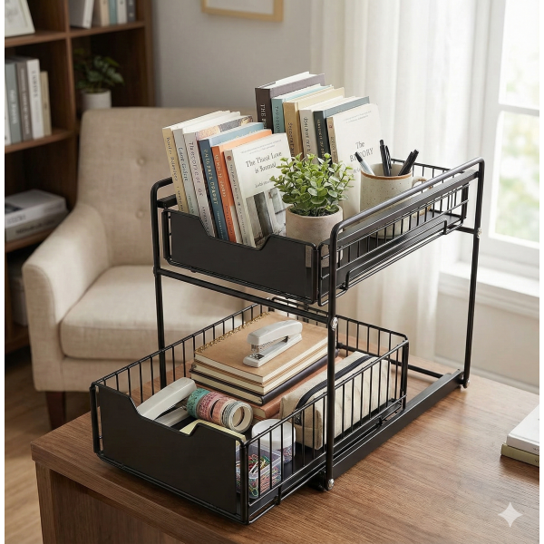 منظم اطباق و ادوات المطبخ العملى