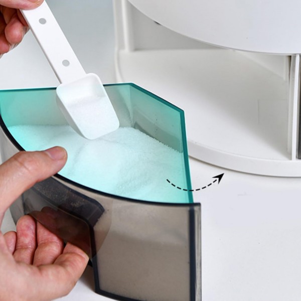 رف التخزين المدور العملى