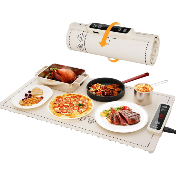 عرض سخان طعام كهربائي محمول + مجموعة حاويات طعام محمولة مع شنطة خاصة