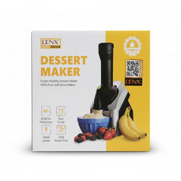 ماكينة صنع الايس كريم بضمان عامين