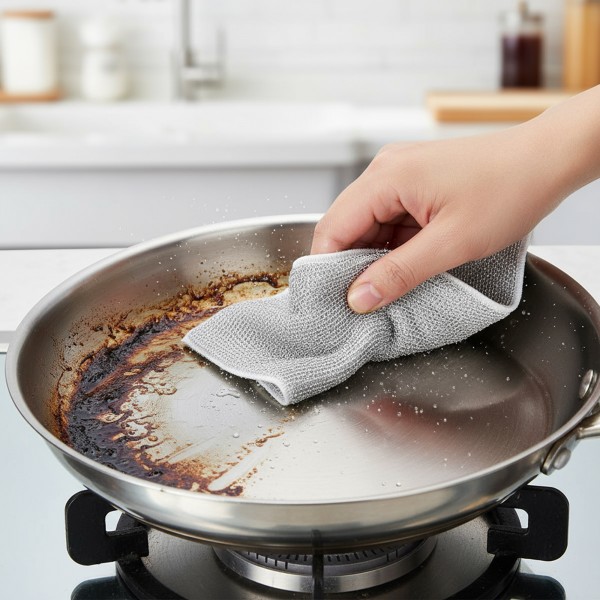 قماش تنظيف الصحون بديل السلك 11 قطعة