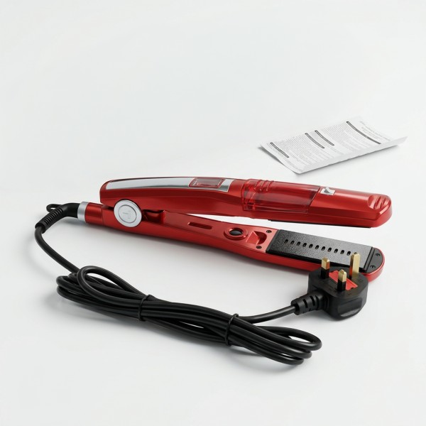 مكواة فرد الشعر بالبخار مع 5 إعدادات للحرارة شبيهة Babyliss
