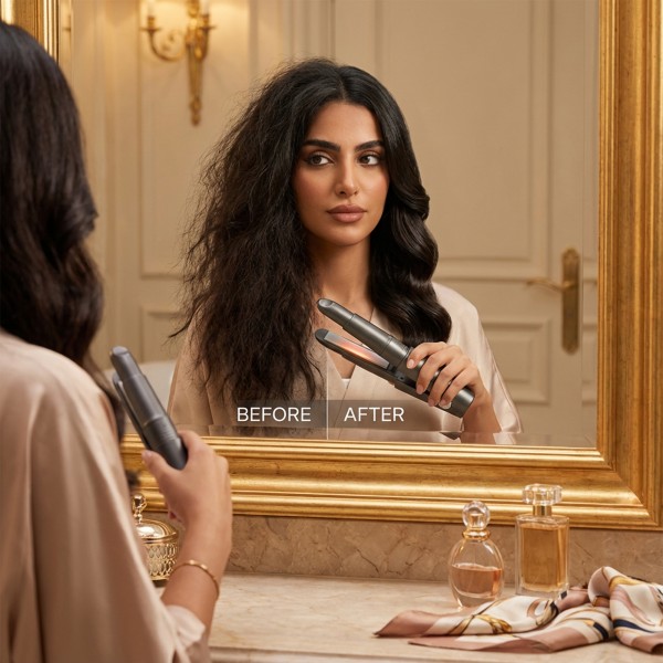 كواية تصفيف الشعر المحمولة 2 في 1