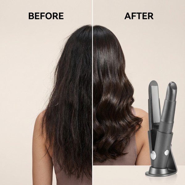 كواية تصفيف الشعر المحمولة 2 في 1