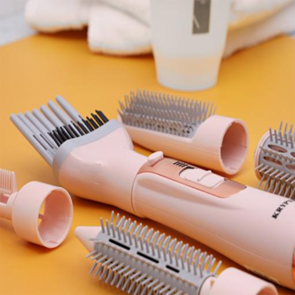 مجموعة تصفيف وتجعيد الشعر 7 في 1