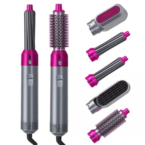 مجموعة تصفيف و تجعيد الشعر المتكاملة 5 فى 1 الحديثة