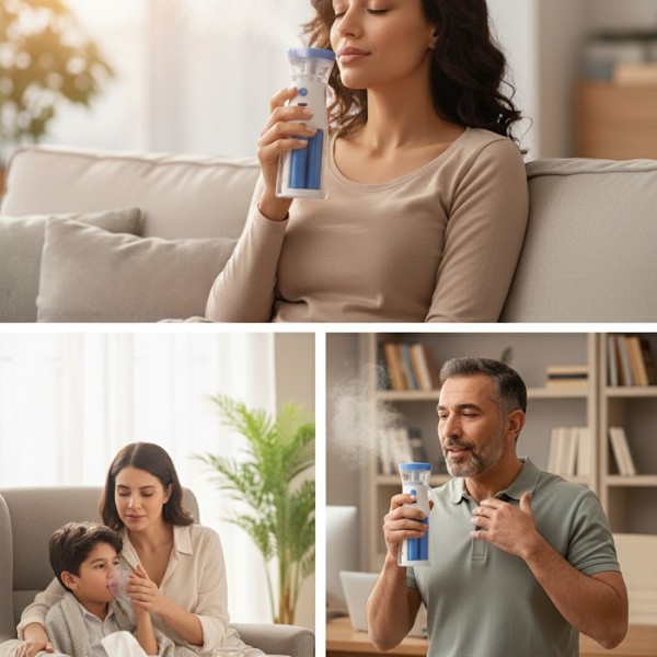 جهاز استنشاق كهربائي محمول