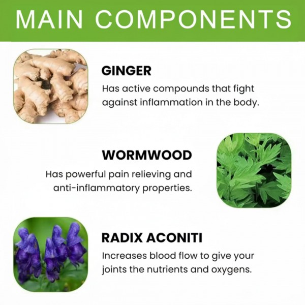 لاصقة عشبية سحرية لتخفيف الألم للركبة و الرقبة