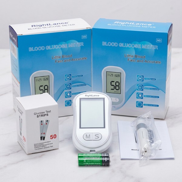 جهاز قياس السكر في الدم المتطور المحمول