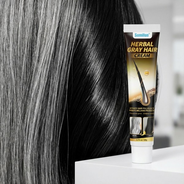علاج طبيعي بالأعشاب للشعر الأبيض و تحويله للأسود, 20 جرام من Sumifun