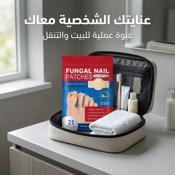 لصقات هيدروجيل لعلاج أظافر القدمين