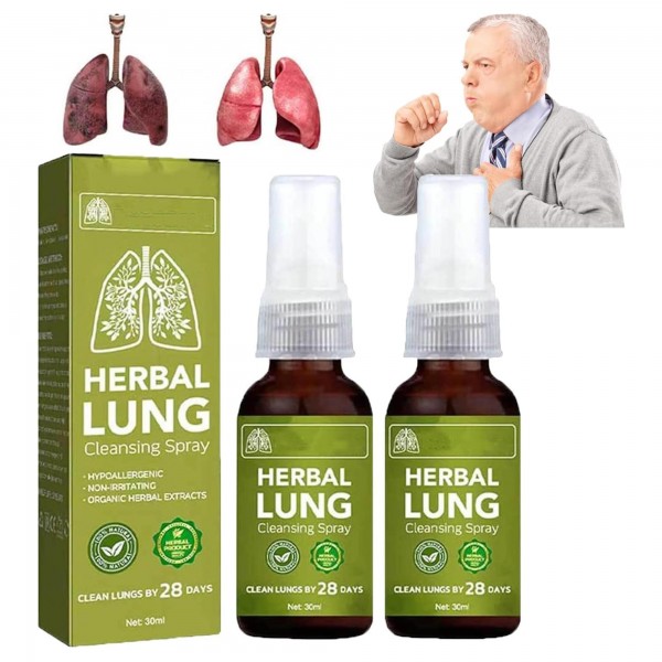 بخاخ عشبي لتنظيف الرئة