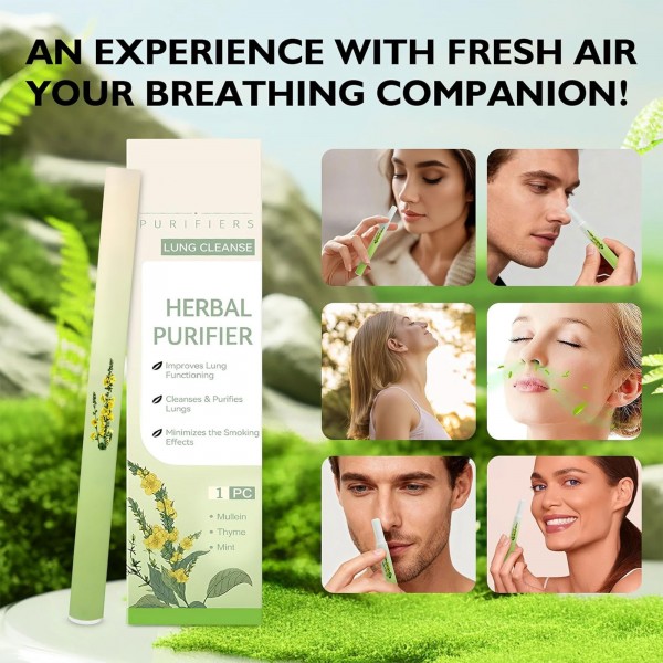 عصا تنظيف وتنقية الرئة و تقليل أضرار التدخين