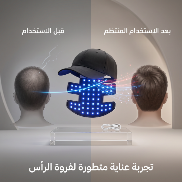 كاب العلاج الضوئي المتقدم لتحفيز بصيلات الشعر