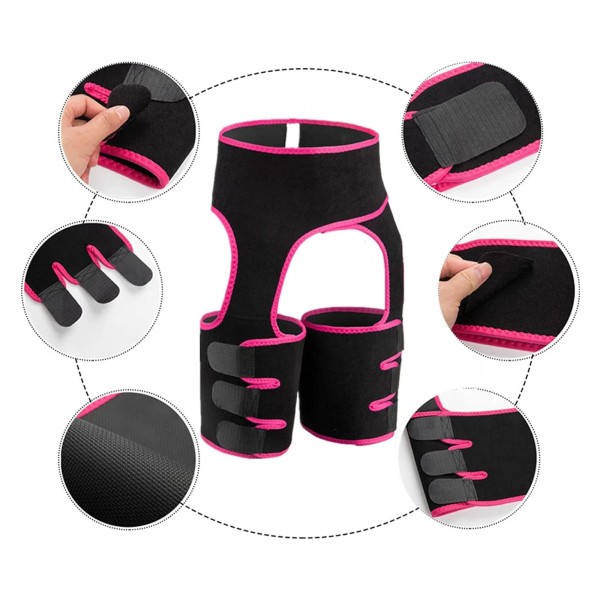 مشد رياضي حرار قابل للتعديل للنحت 3×1 – خصر + أفخاذ + أرداف