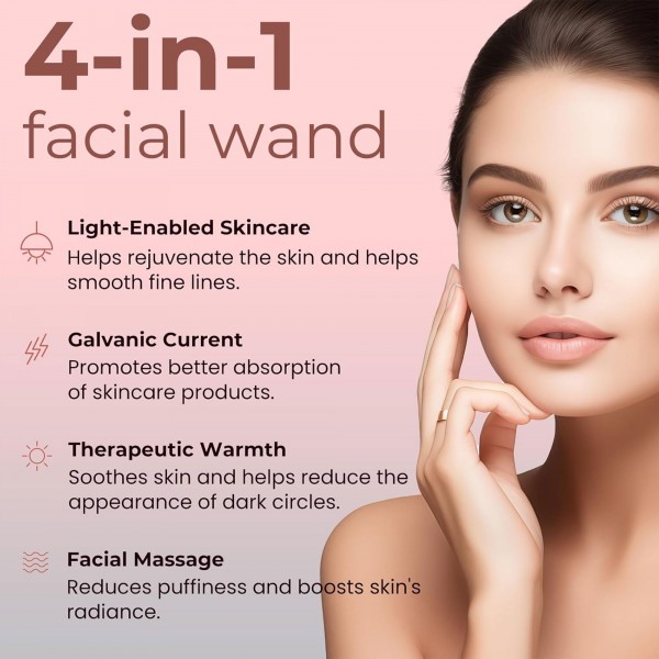 الجهاز التريندي لمكافحة الشيخوخة وإزالة التجاعيد وشد الجلد بالأشعة الحمراء