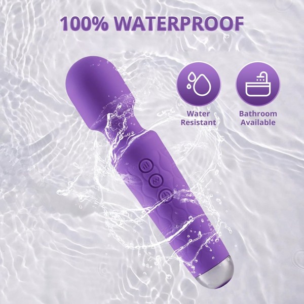 عصا تدليك الجسم القابلة لإعادة الشحن عبر USB