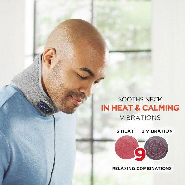 دعامة الرقبة الحرارية لتخفيف الالام الرقبة والتصلب واسترخاء العضلات