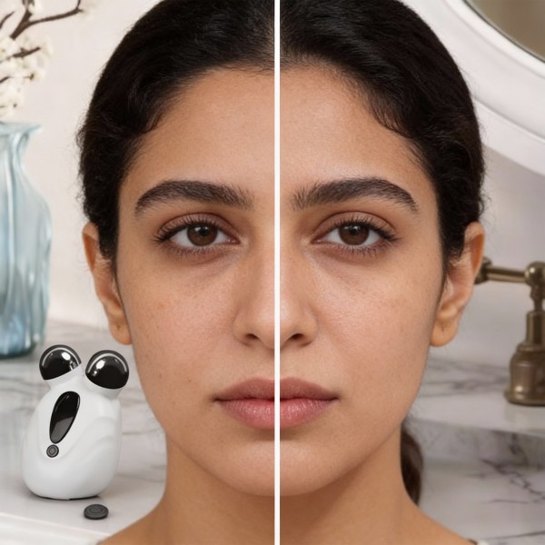 جهاز تدليك كهربائي مع رأس على شكل حرف V لشد الوجه