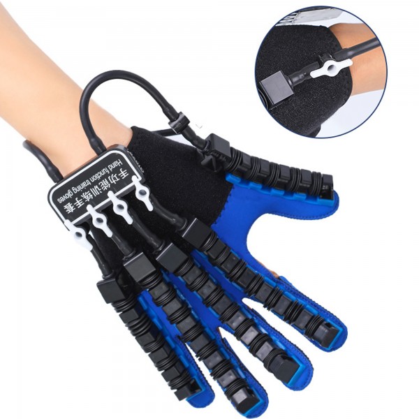 قفازات روبوت لإعادة التأهيل و ضبط وتمرين الاصابع