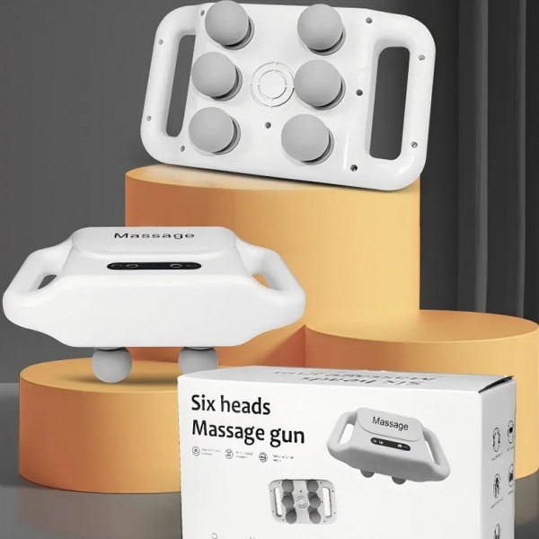 جهاز تدليك الجسم الحديث مزود بست رؤوس, ضمان عام