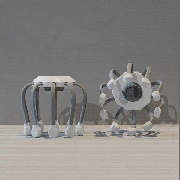 جهاز تدليك فروة الرأس على شكل أخطبوط