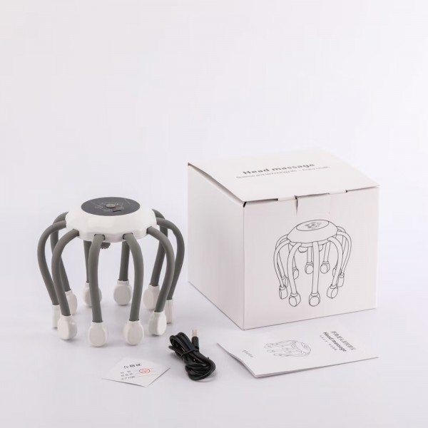 جهاز تدليك فروة الرأس على شكل أخطبوط