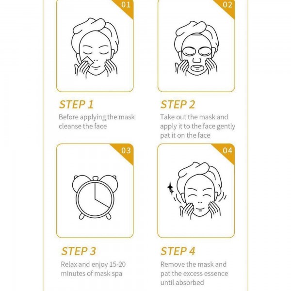 قناع الأرز الياباني الفاخر ترطيب وتفتيح فوري