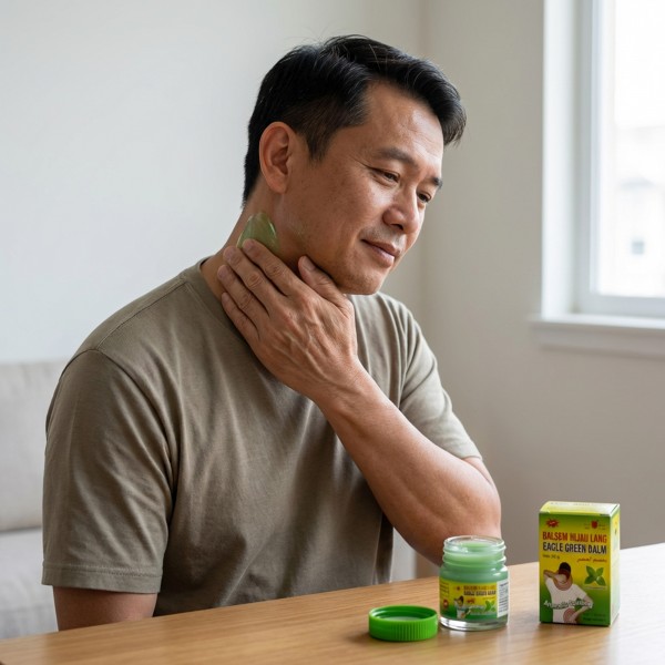 بلسم أخضر لشفاء آلالام المفاصل