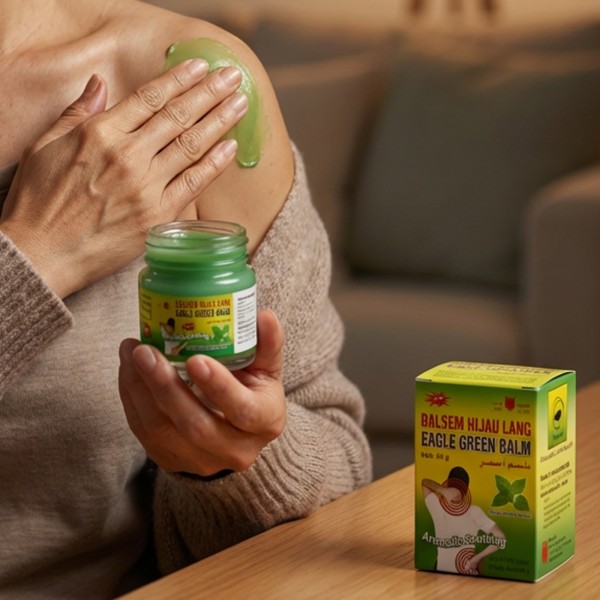 بلسم أخضر لشفاء آلالام المفاصل