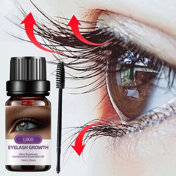 زيت طبيعي لنمو وتكثيف الرموش