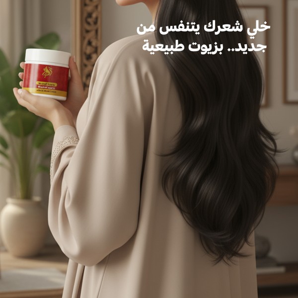 ماسك المشاط بالزيوت الطبيعية