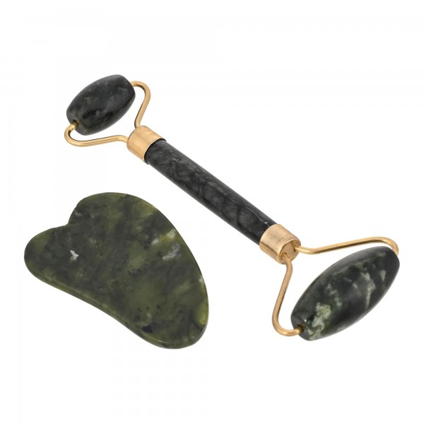 gua sha لعلاج الانتفاخ وشد الوجه