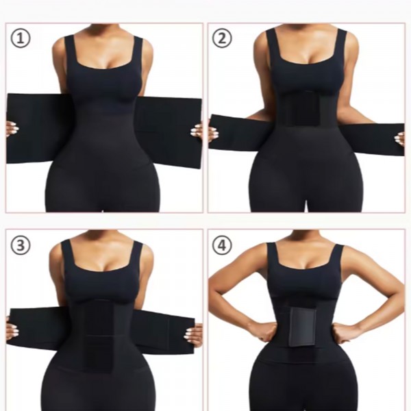 مشد الخصر الحراري للنحت الفوري