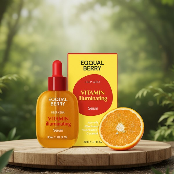 ايكوال البيري الأصفر لمحاربة الشيخوخة و تفتيح البشرة مع فيتامين C