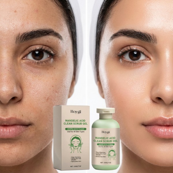 الجل الصيني للجسم لتقشير لطيف و إزالة الجلد الميت