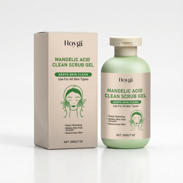 الجل الصيني للجسم لتقشير لطيف و إزالة الجلد الميت