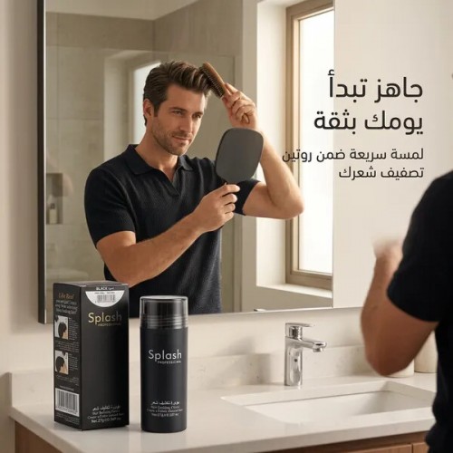 Splash بودره تكثيف الشعر