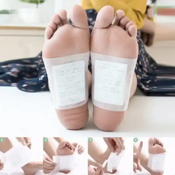 10 لاصقة ازالة السموم من الجسم