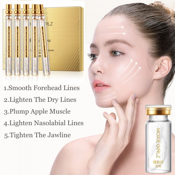 خيوط الكولاجين الذهبي