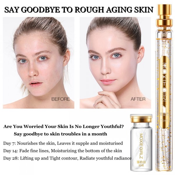 خيوط الكولاجين الذهبي